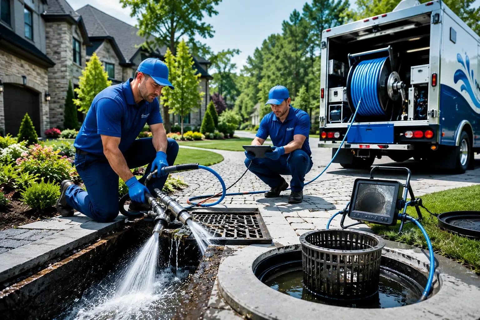 Local outdoor drain cleaning professionals in Penitas, TX